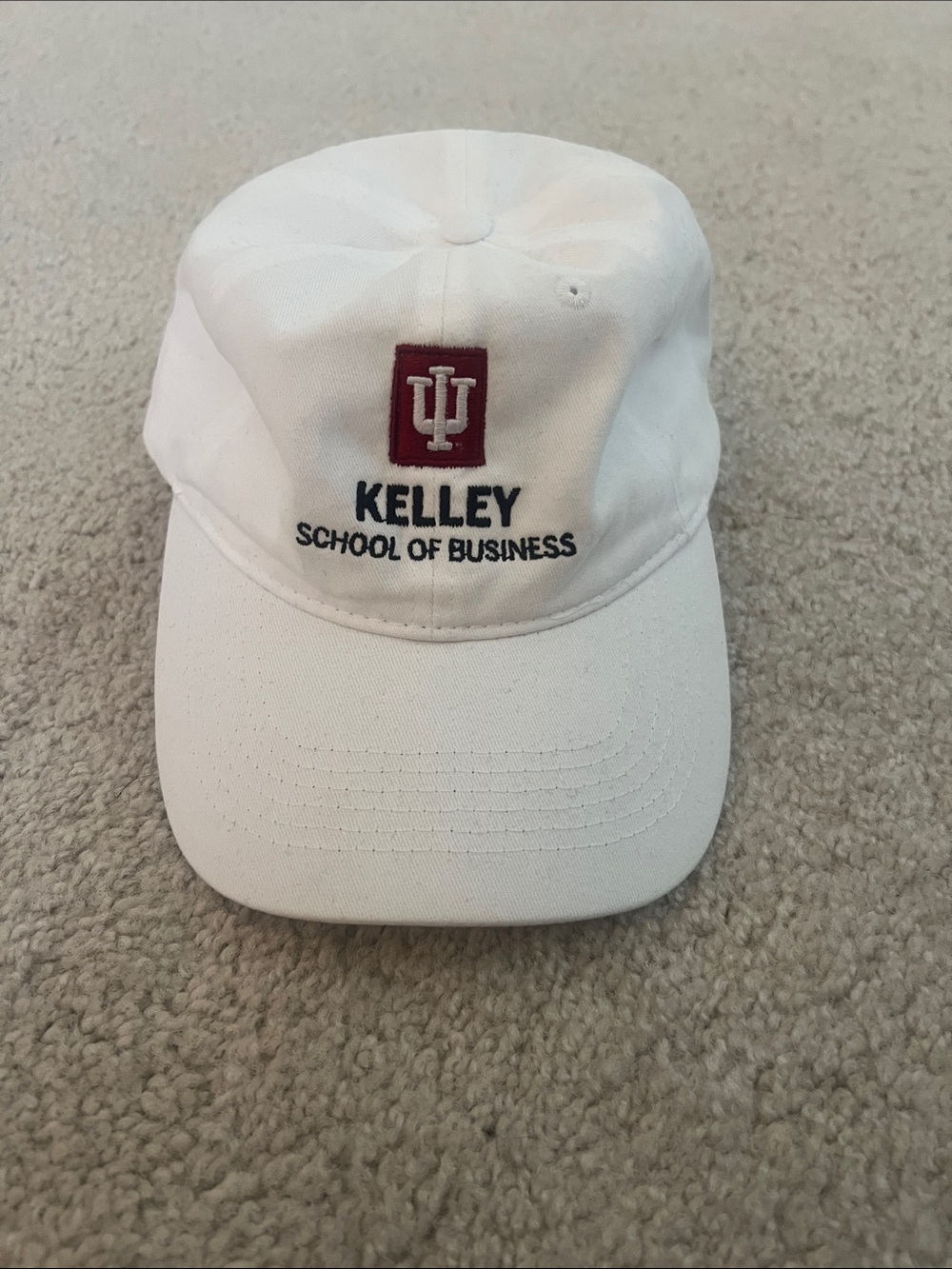Kelley School of Business White Baseball Cap